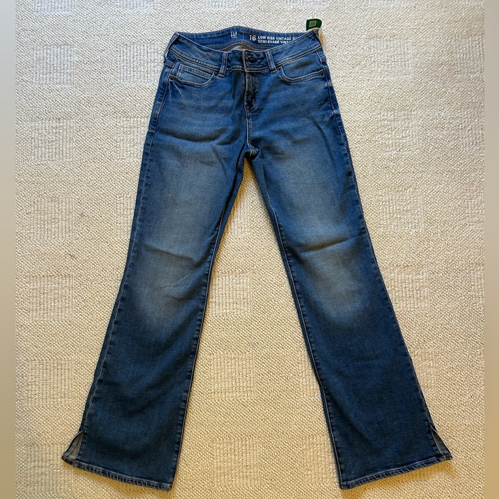 GAP Teen Low Rise Vintage Boot